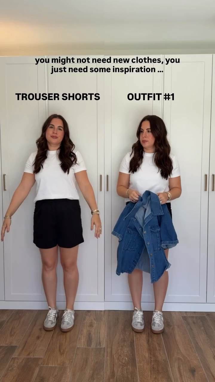 shorts that aren’t denim shorts - styled 3 ways for summer !! sometimes you just need a little inspiration and not a whole new closet 👏🤍



#millennialstyle #styletipsforwomen #styleexpert #stylingtipsformoms