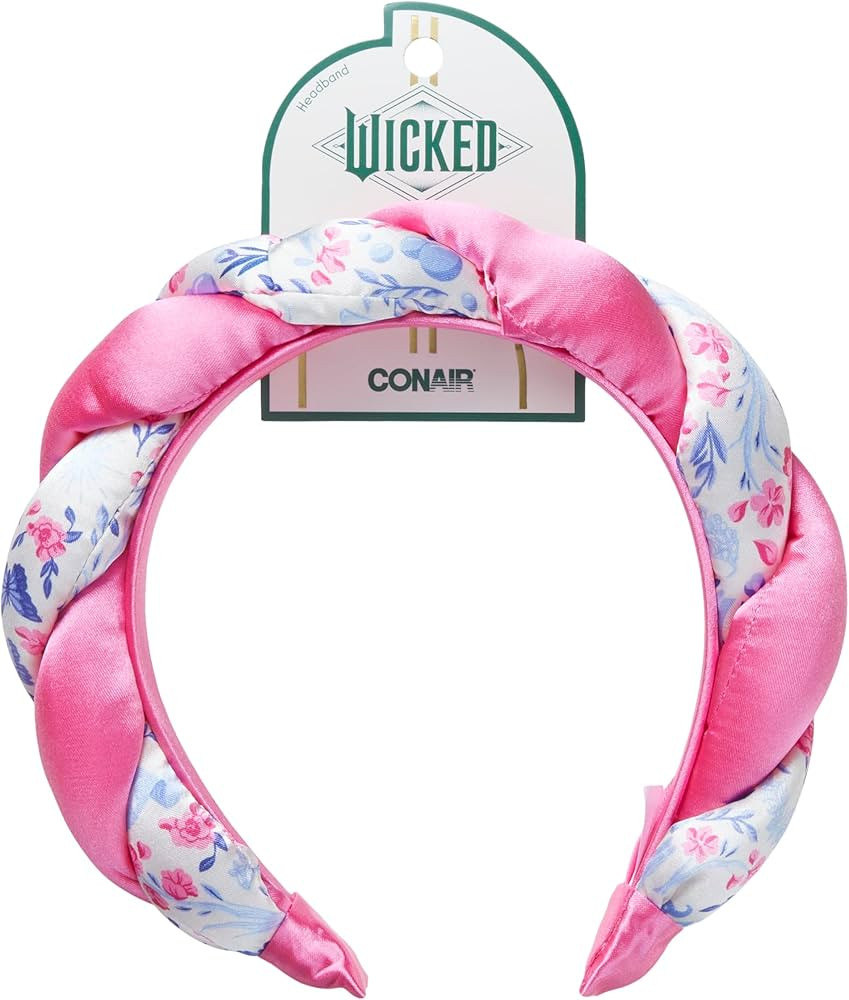 Wicked 2 Glinda Pink Butterfly Satin Twisted Spa bubble Headband - ideal for washing face and app... | Amazon (US)