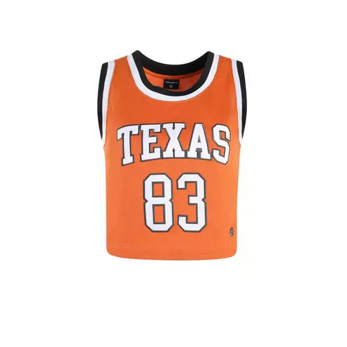 Hype and Vice Women's Texas Longhorns Cropped Basketball Jersey | Scheels Sports