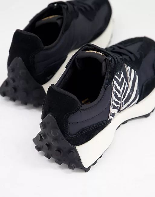 New Balance 327 animal sneakers in black and zebra - exclusive to *ASOS | ASOS (Global)