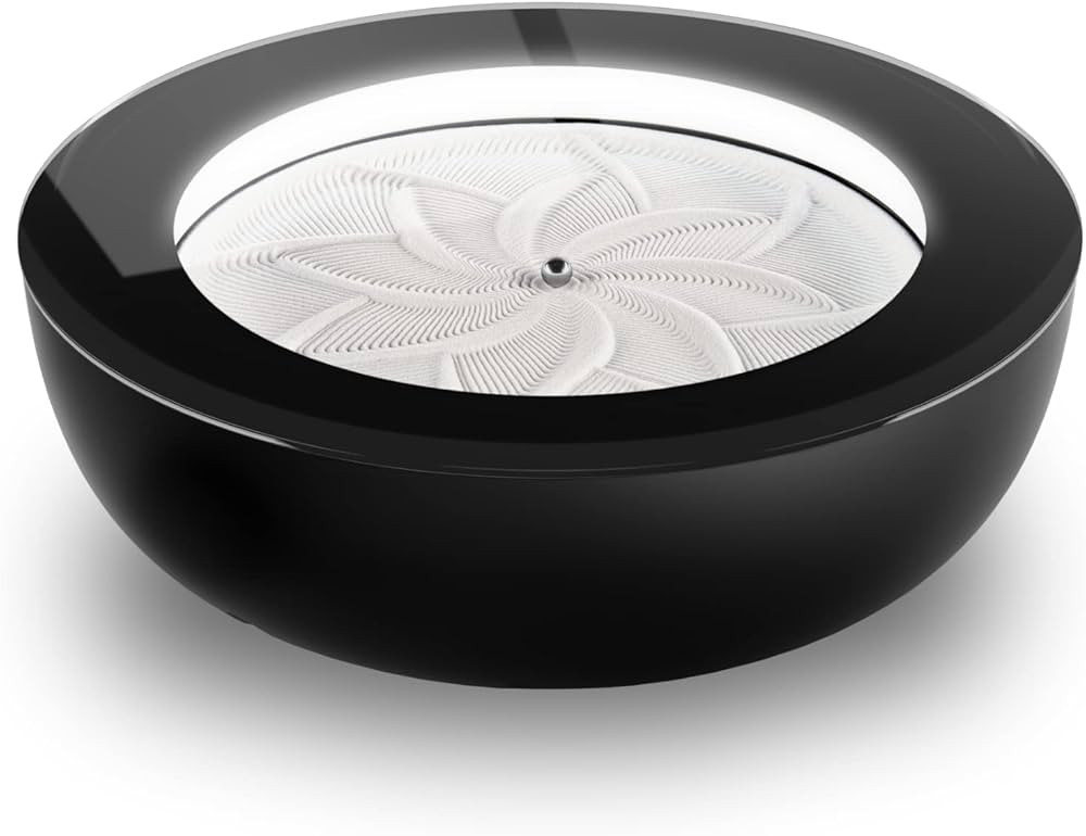 Homedics Drift Sandscape, Kinetic Sand, Perpetual Motion Machine, Zen Garden, Meditation Accessor... | Amazon (US)