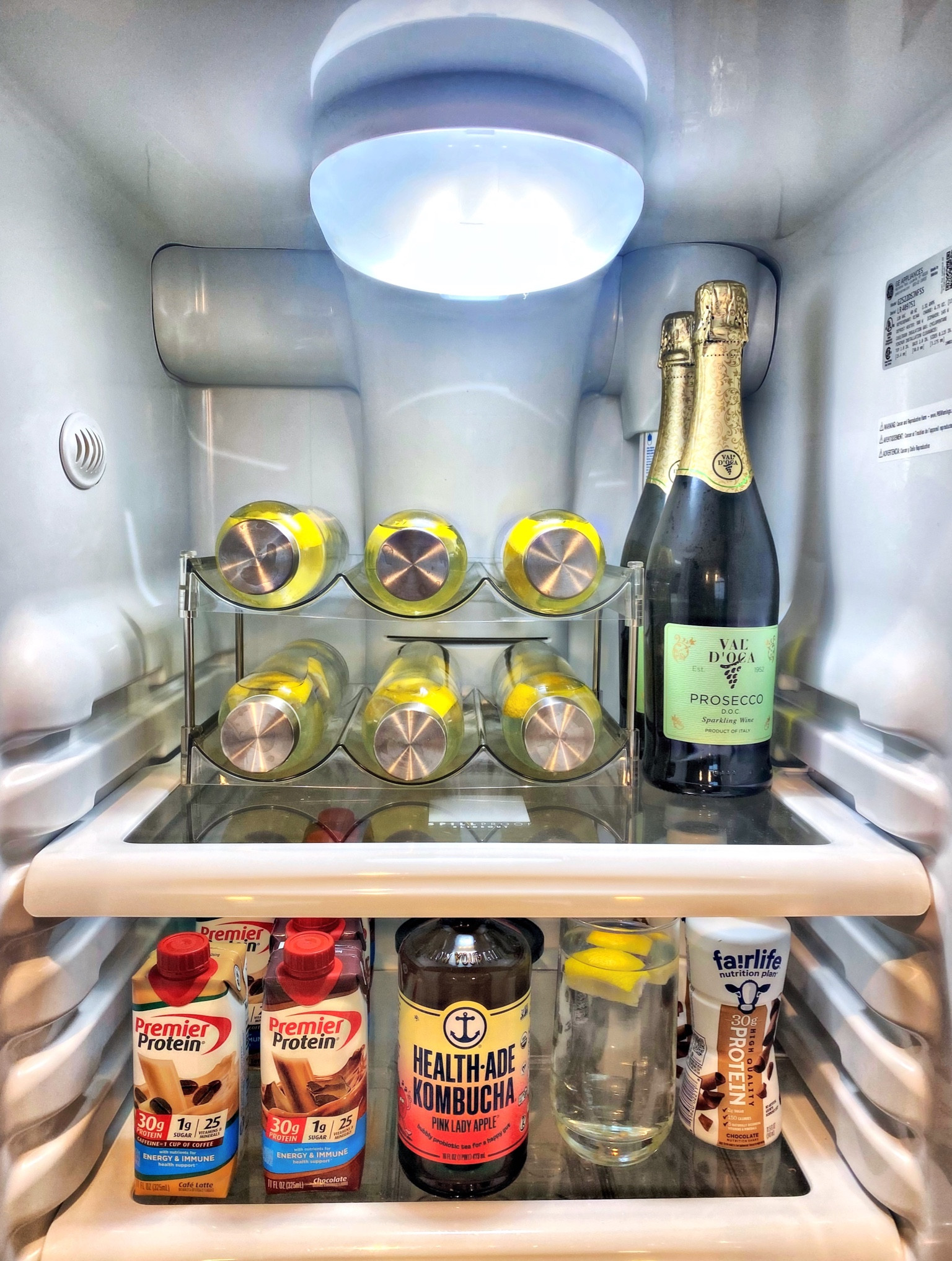 Fridge organizer and bottles for lemon water #organization #fridge #kitchen 

#LTKunder50 #LTKhome