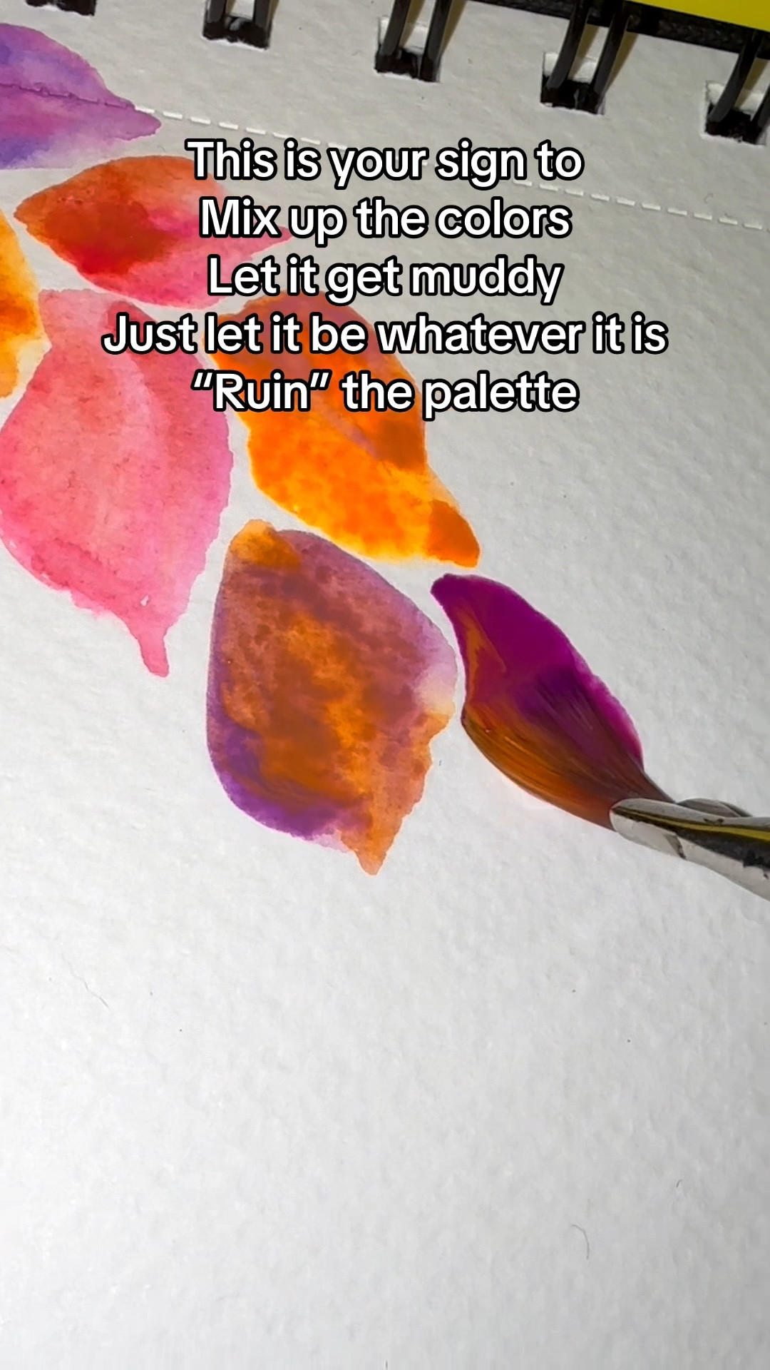 Starting watercolor is as easy as wiping paint with some water on watercolor paper but try doing two cooors at once or even 3 and see what you get! Some will turn muddy some you don’t love but in the end you have a whole sheet to reflect on and pick your favorites! This activity took 25 minutes start to finish #watercolor #painting #howto #watercolorpalette #autumnleaves #artprocess

#LTKHome #LTKCyberWeek #LTKGiftGuide