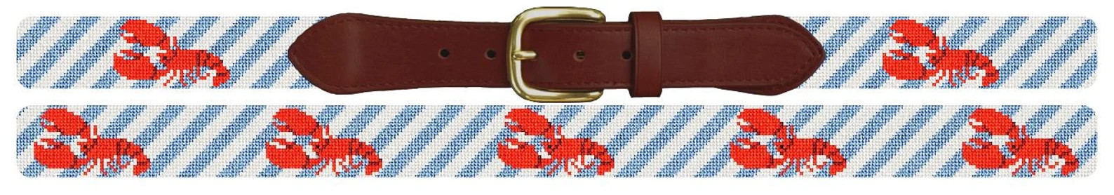 Preppy Lobster Needlepoint Belt DIY Kit - Etsy | Etsy (US)