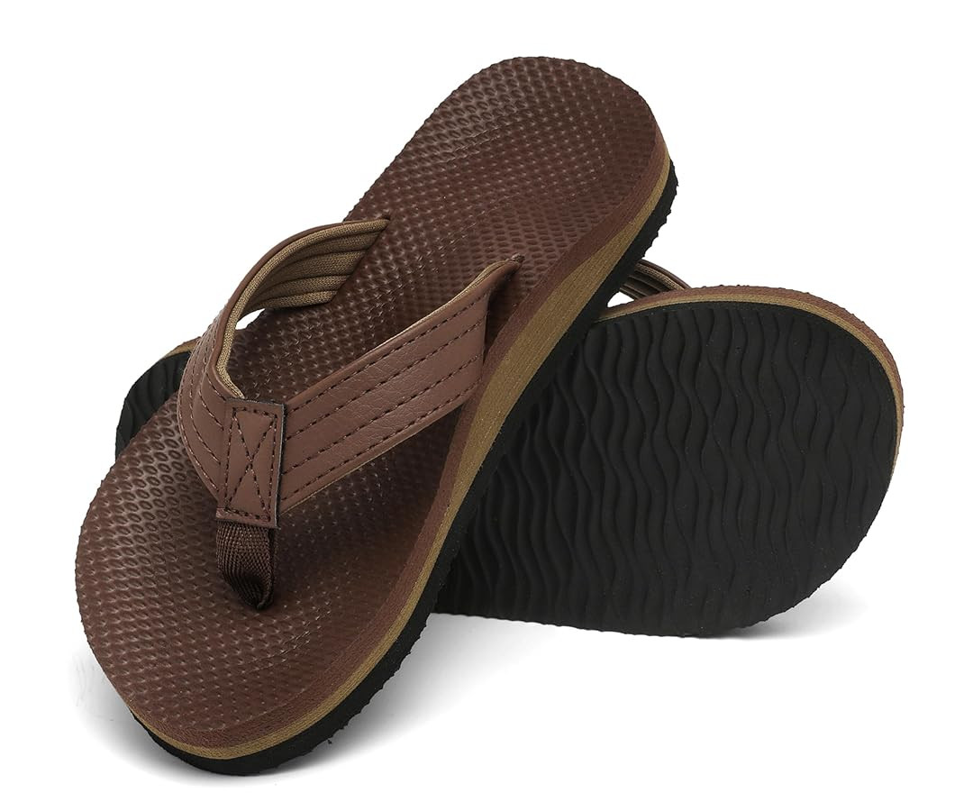 INMINPIN Kids Boys Girls Flip Flops Comfort Quick-Dry Beach Pool Aqua Thong Sandals(Little Kid/Bi... | Amazon (US)