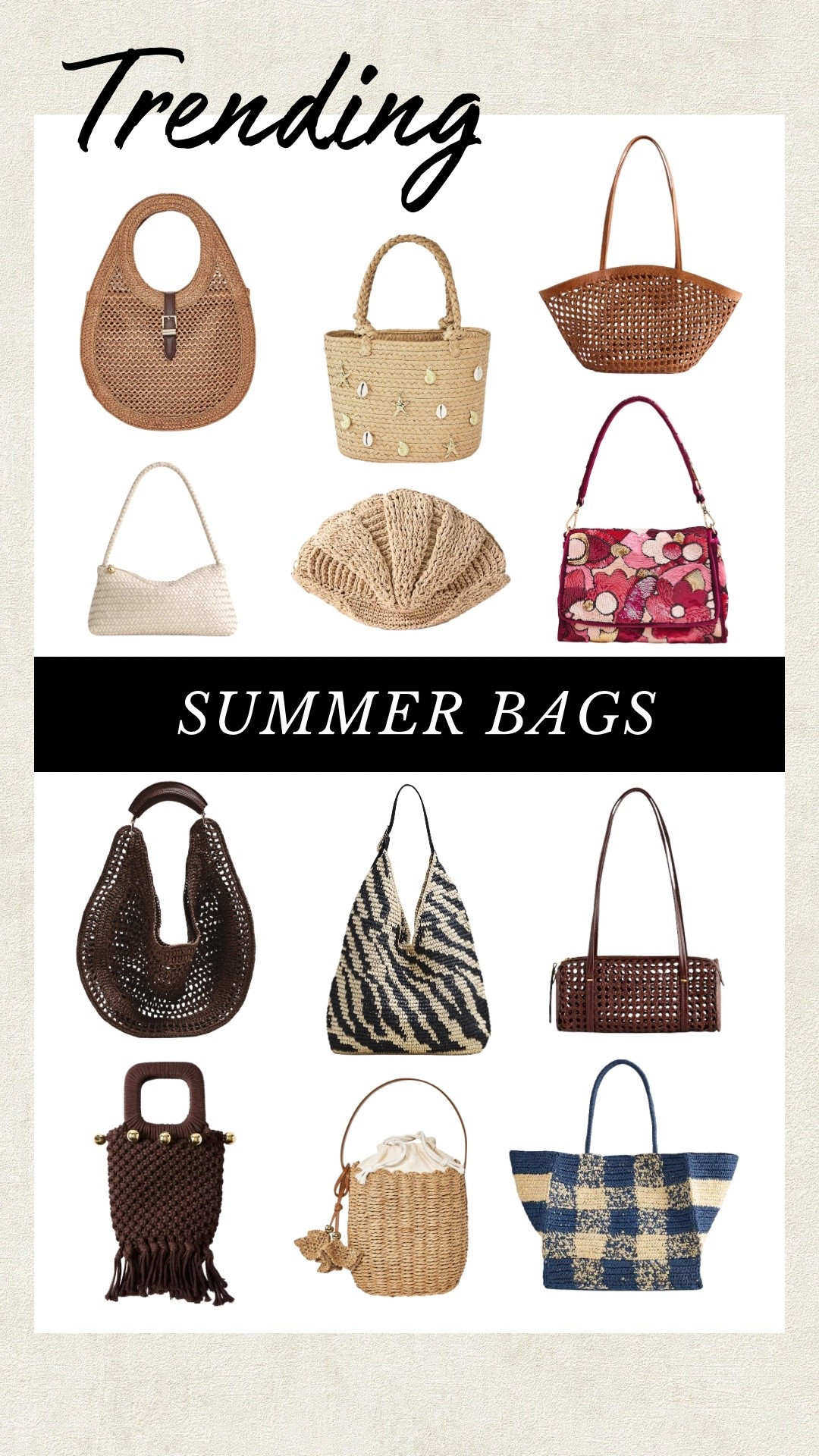 Trending bags for summer 2026!

#LTKootd #LTKgrwm