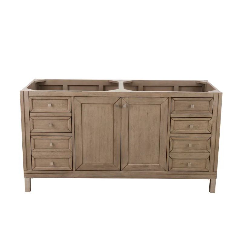 James Martin Vanities 305-V60D Chicago 60" Double Free Standing or Wall Mounted / Floating Wood Vani | Build.com, Inc.
