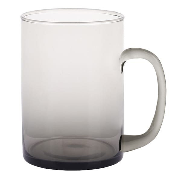 Grey Glass Coffee Mug, sold by At Home | At Home