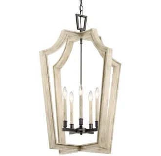 Kichler Botanica 5 Light 24" Wide ChandelierModel: 44262AVI | Build.com, Inc.