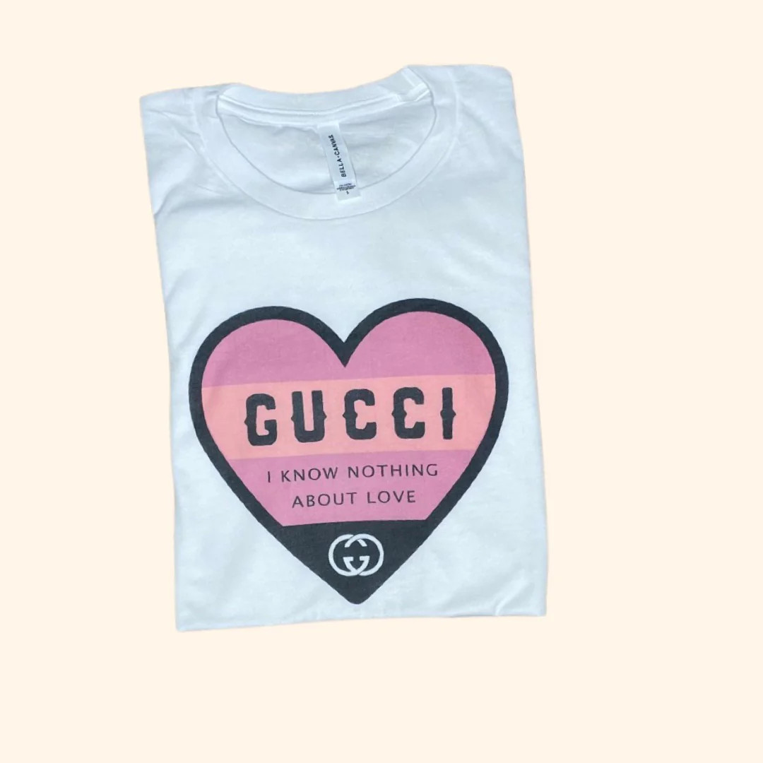 Nothing to do with Love T-shirt (Vintage Feel) PINK | Sassy Queen