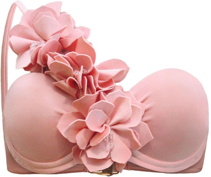 Amazon.com: PATBO, Lagoa Lycra Flower Applique Bikini Top : Luxury Stores | Amazon (US)