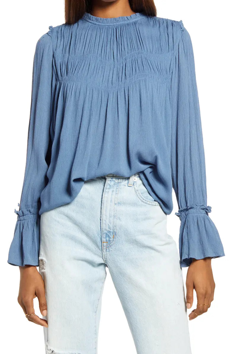Kelsey Flare Sleeve Blouse | Nordstrom