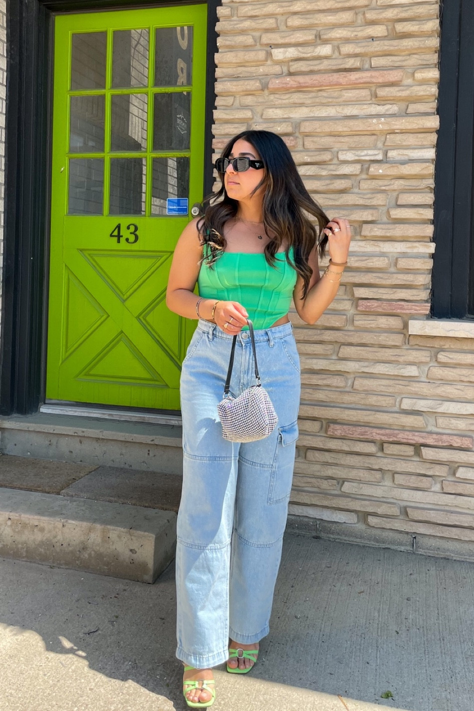Aria Corset Top in Green curated on LTK