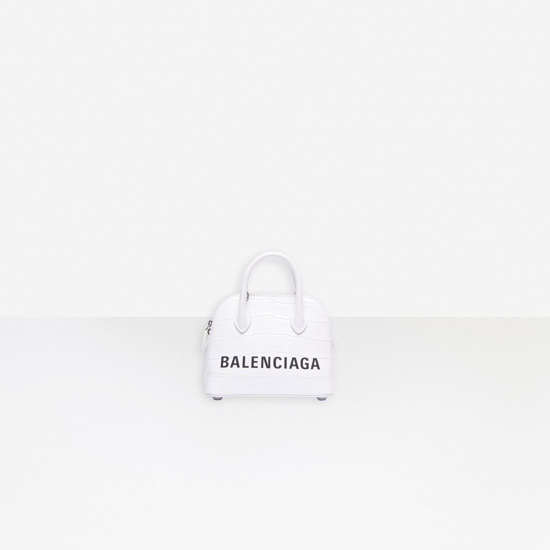 Balenciaga - Ville Small Top Handle Bag White/black | Balenciaga