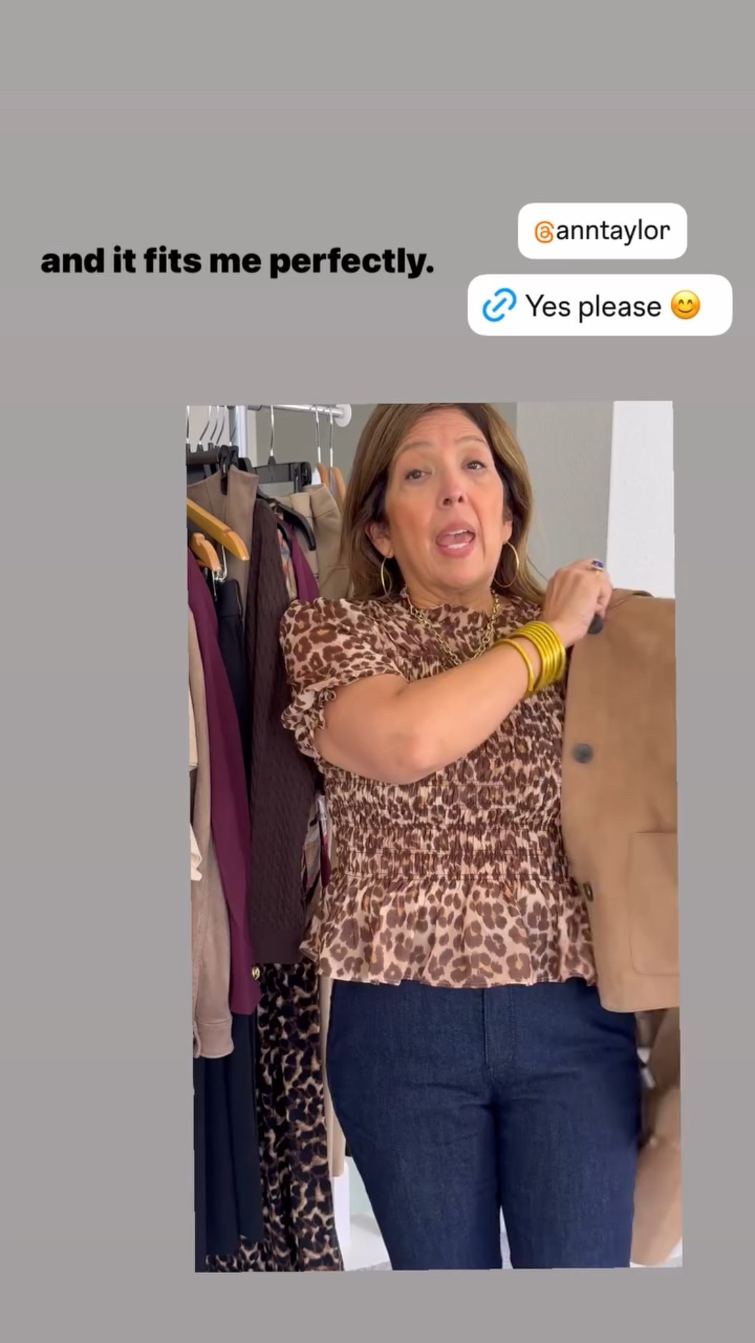 Leopard top and suede jacket 

#LTKPlusSize #LTKStyleTip #LTKWorkwear