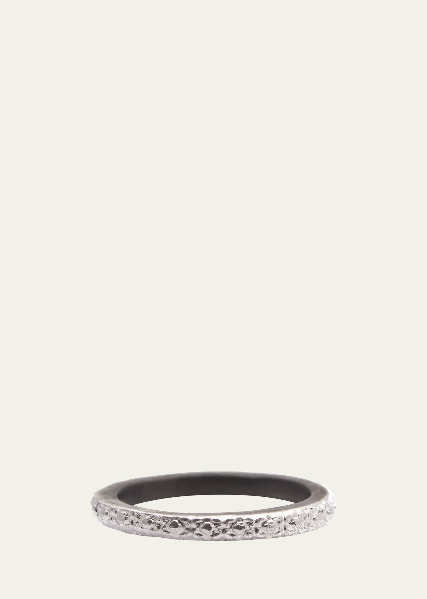 Armenta New World Carved Silver Stackable Ring | Bergdorf Goodman