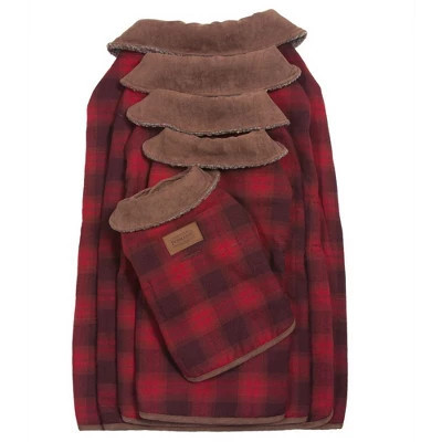 Pendleton Carolina Pet Red Ombre Plaid Dog Coat - Large | Target