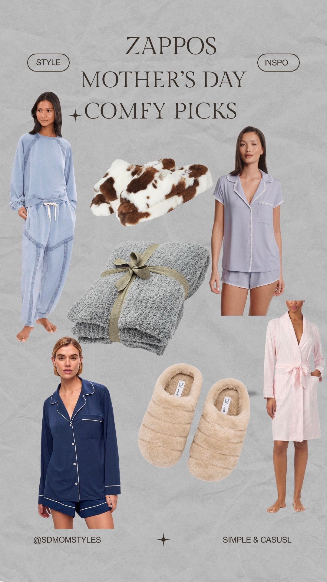 Gift ideas for Mother’s Day & get ready to relax in comfy clothes 

@Zappos 



#LTKOver40 #LTKMothersDay #LTKPetite