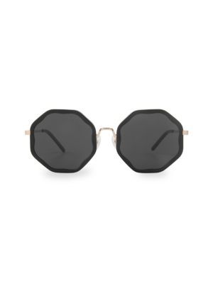 Smoky 52MM Octagonal Sunglasses | Saks Fifth Avenue