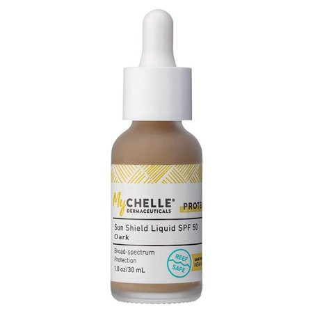 Mychelle Dermaceuticals 33633 1 oz Dermaceuticals Liquid Sun Shield with SPF 50 Dark | Walmart (US)