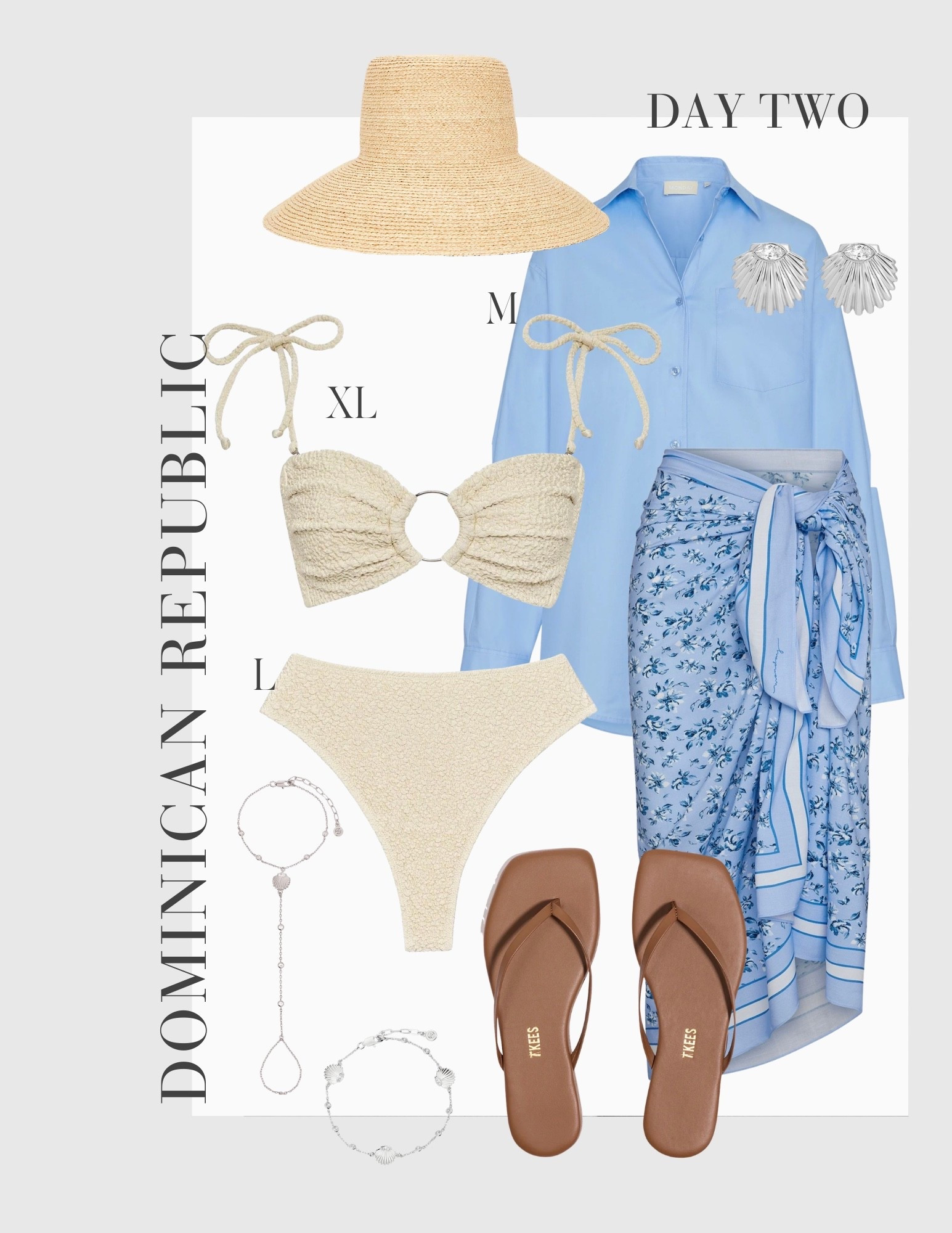 What I’m packing for vacation 


Swimsuit: Montce
Swimsuit top: XL
Bottoms: L
Button down: M



#LTKTravel #LTKootd #LTKSeasonal