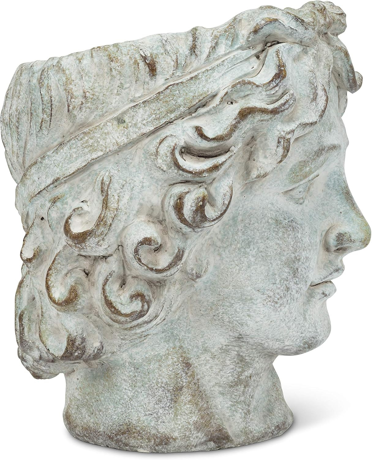Abbott Collection 27-ATHENS-799 Male Head Planter-9" H, Grey | Amazon (US)