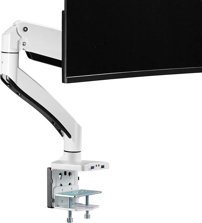 AVLT Single 17"-49" Monitor Arm Desk Mount fits One Flat/Curved/Ultrawide Monitor Full Motion Hei... | Amazon (US)
