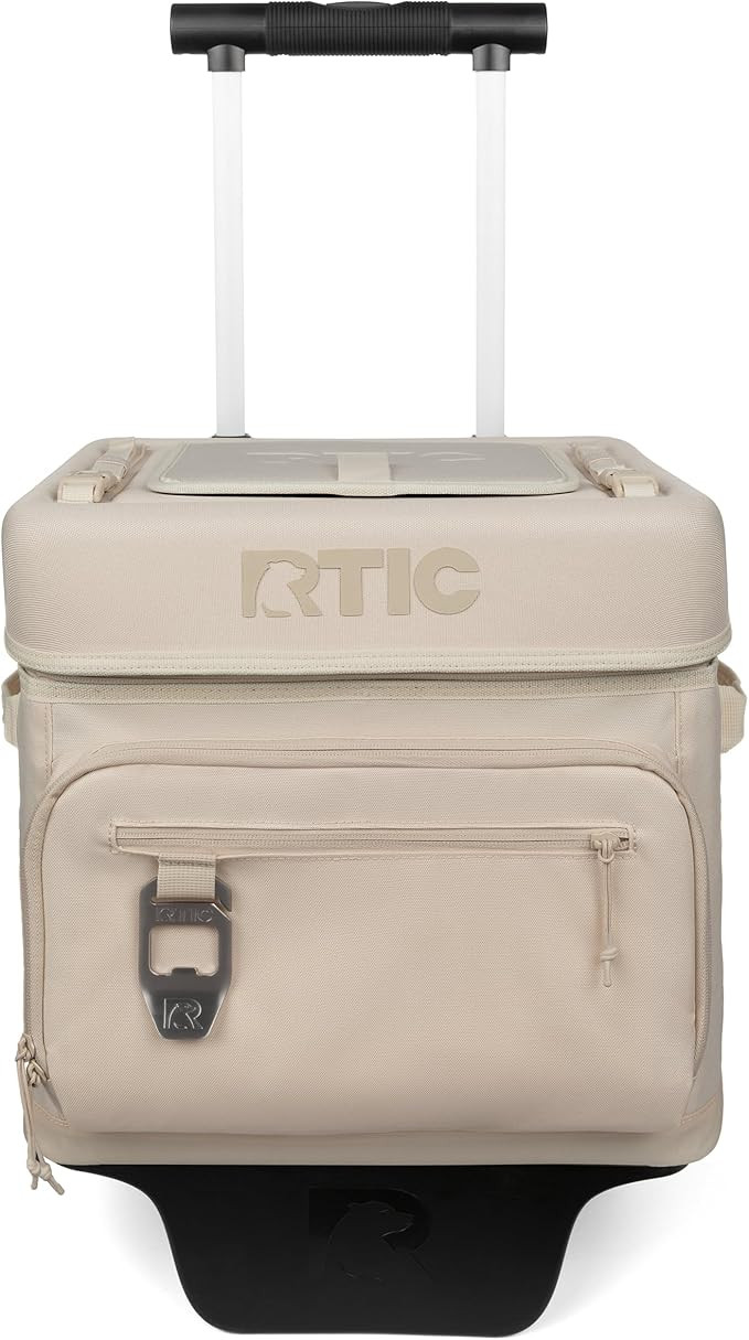 RTIC 40 Can Everyday Wheeled Cooler, Soft Sided Insulated Portable Rolling Collapsible Cooler Bag... | Amazon (US)