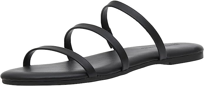 CUSHIONAIRE Women's Capri slide Flip Flop Sandal with Memory Foam | Amazon (US)