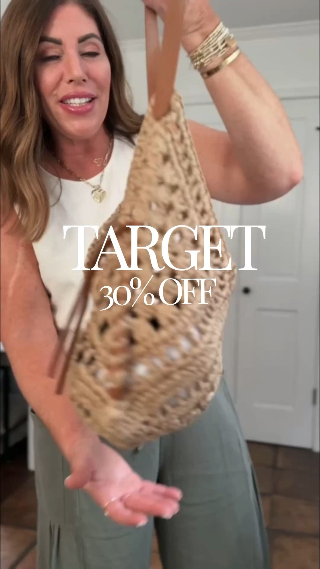 @Target Currently on sale 30% off/$21.50 I love this little bag. I love the shape of it. I love how lightweight it is. such a cute bag for Summer and it’s the perfect size to hold all of your essentials.

It goes with every outfit too 👌🏼

Over 40 style, summer outfits, summer bags

#LTKSaleAlert #LTKgrwm #LTKootd