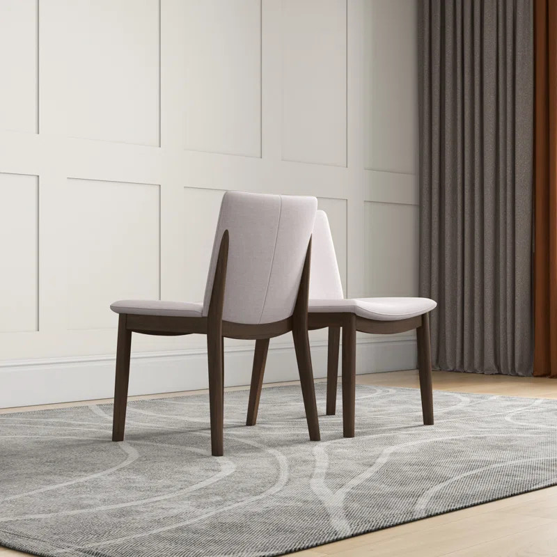 Wade Logan® Barriento Linen Upholstered Parsons Chair & Reviews | Wayfair | Wayfair North America