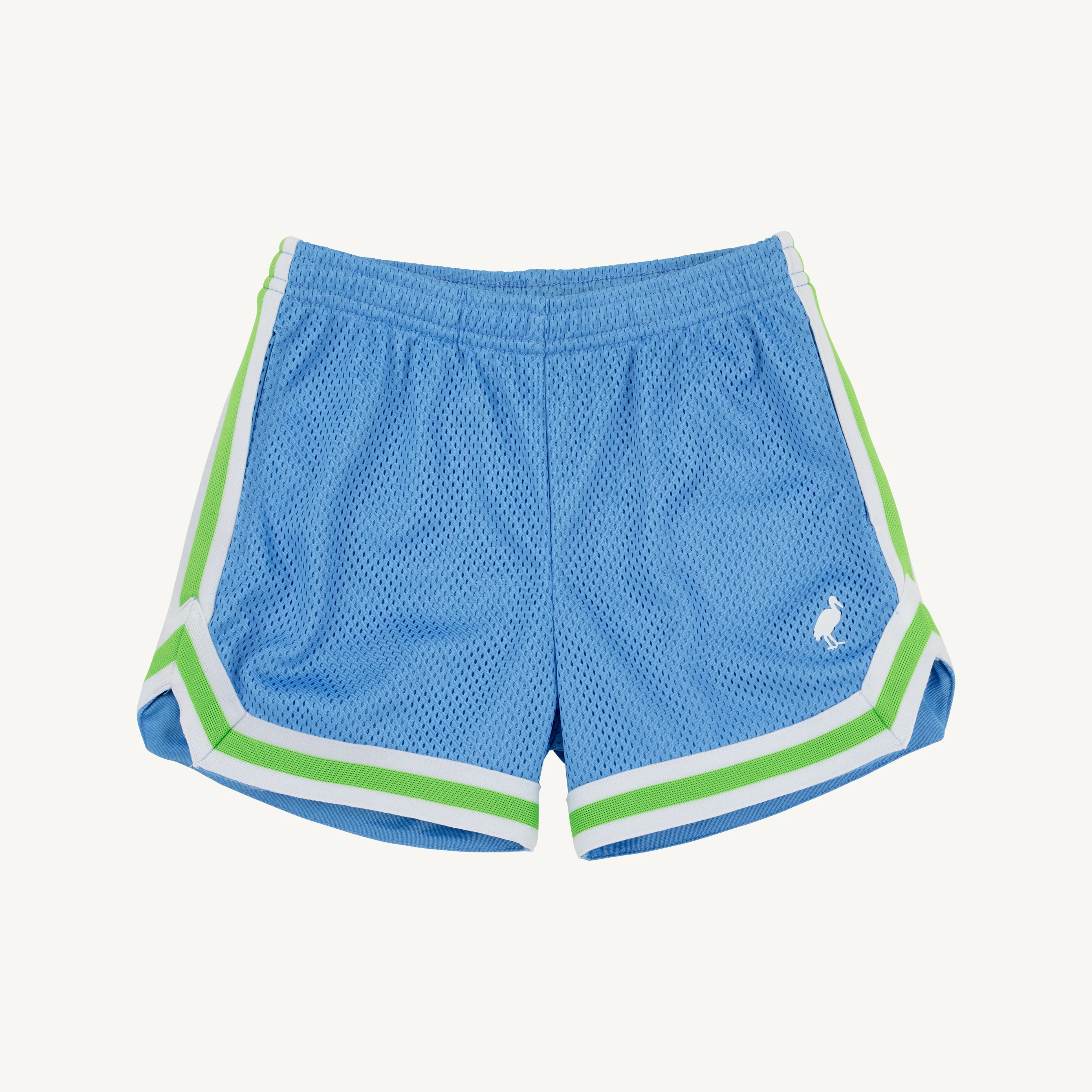 Prepletic™ Sheppy Shorts - Sunrise Blvd. Blue & Lexington Lime with Worth Avenue White | The Beaufort Bonnet Company