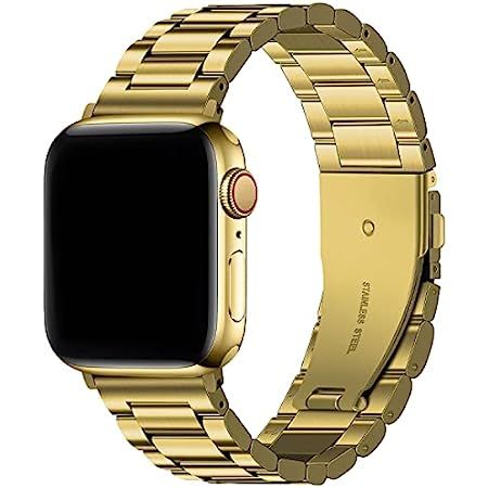 ARTCHE 41mm 40mm 38mm Watch Strap for Apple Watch, Stainless Steel Replacement Strap Upgraded Connec | Amazon (UK)