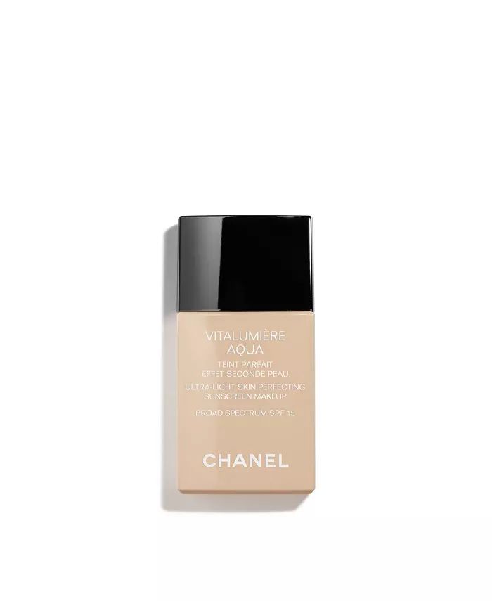 CHANEL Ultra-Light Skin Perfecting Sunscreen Makeup Broad Spectrum SPF 15 & Reviews - Makeup - Be... | Macys (US)