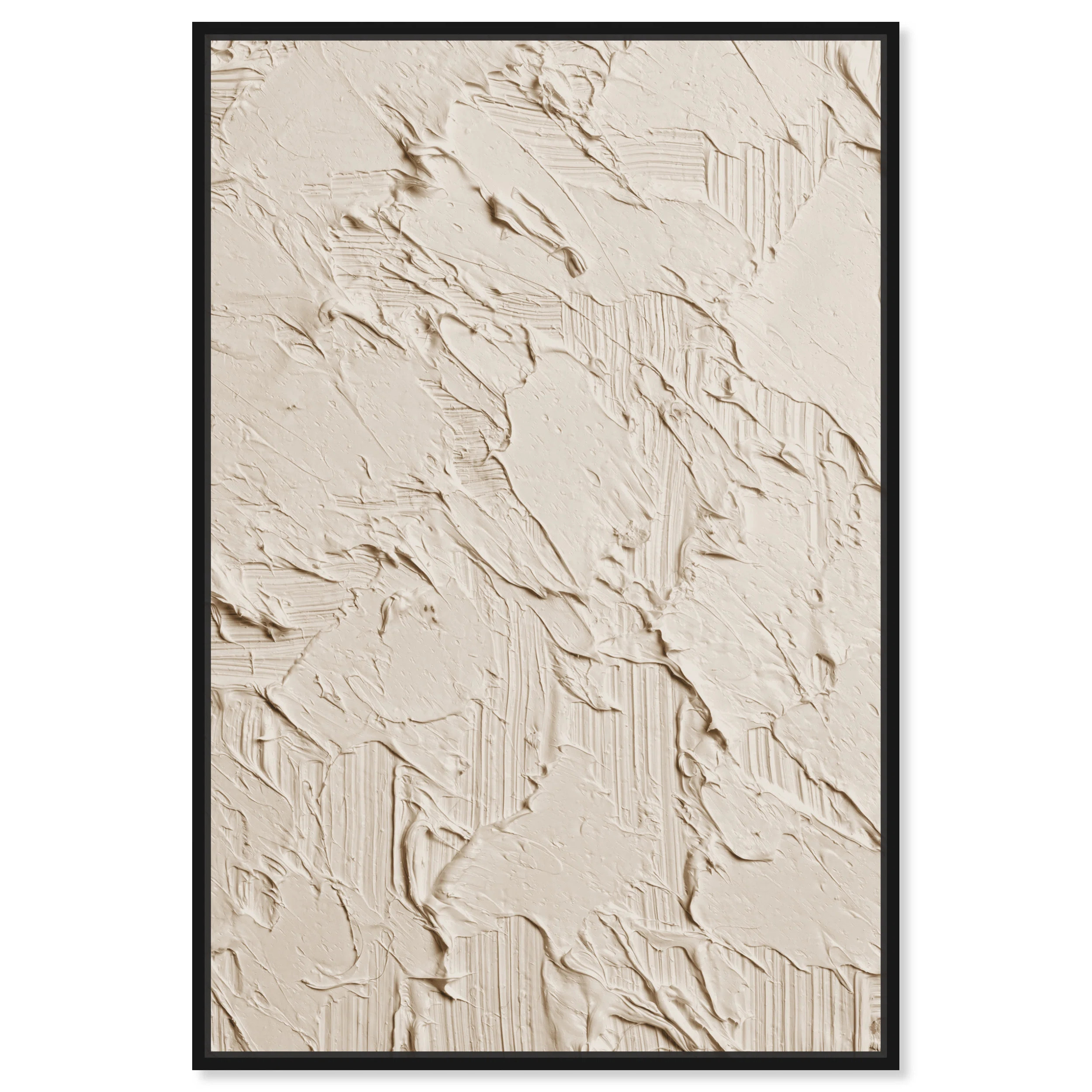 Joss & Main Muted Dabs by Oliver Gal - Floater Frame Print on Canvas & Reviews | Wayfair | Wayfair North America