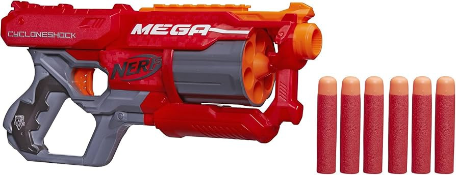 NERF N-Strike Elite Mega CycloneShock Blaster | Amazon (US)