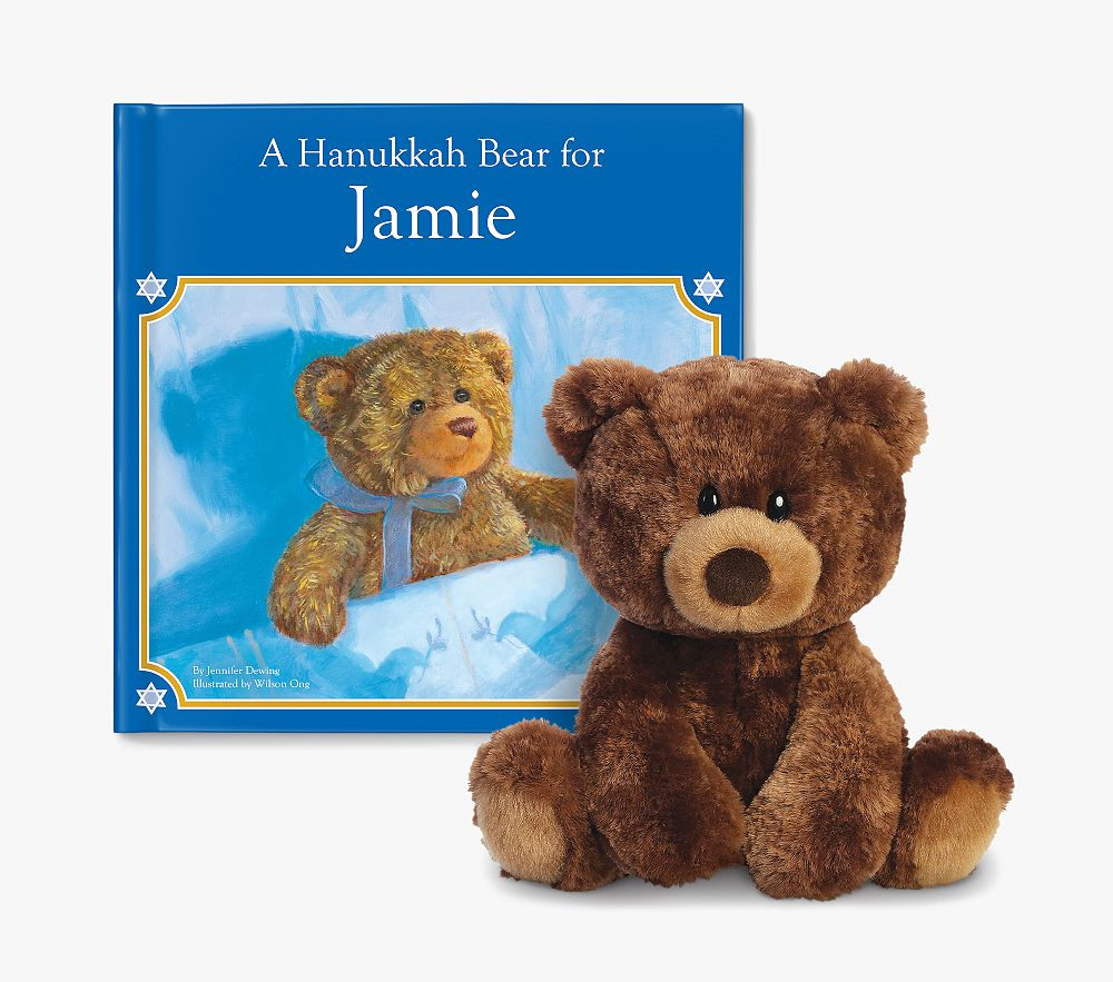 A Hanukkah Bear Personalized Book & Plush Set | Pottery Barn Kids