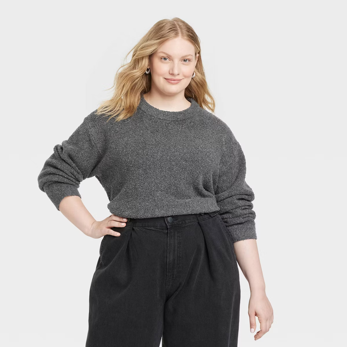 Women's Oversized Crewneck Pullover Sweater - Universal Thread™ | Target