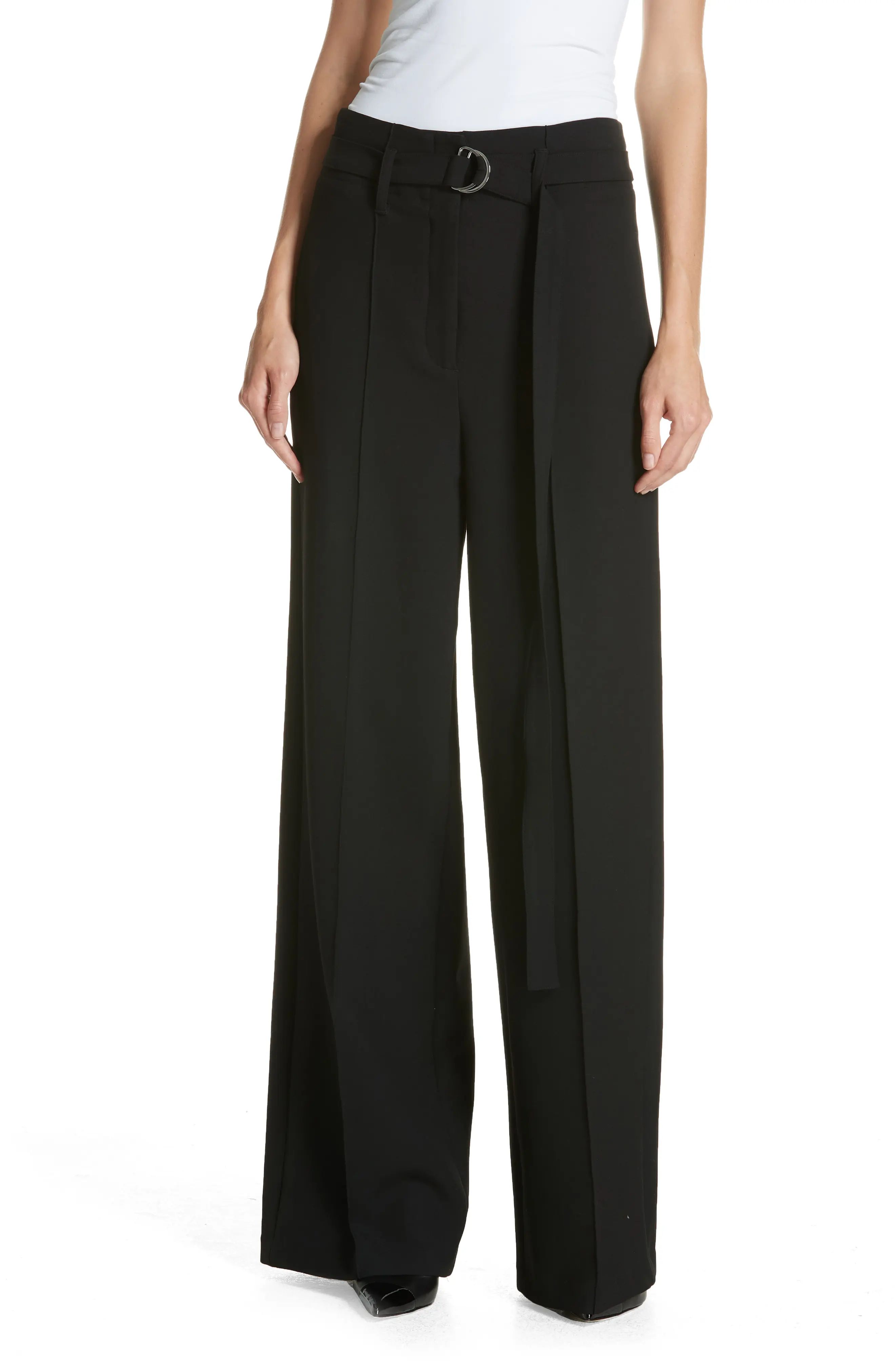 Robert Rodriguez Belted Wide Leg Pants | Nordstrom