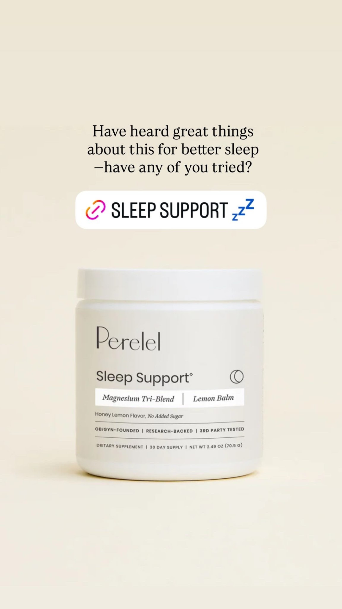Have heard great things about this for better sleep—have any of you tried?