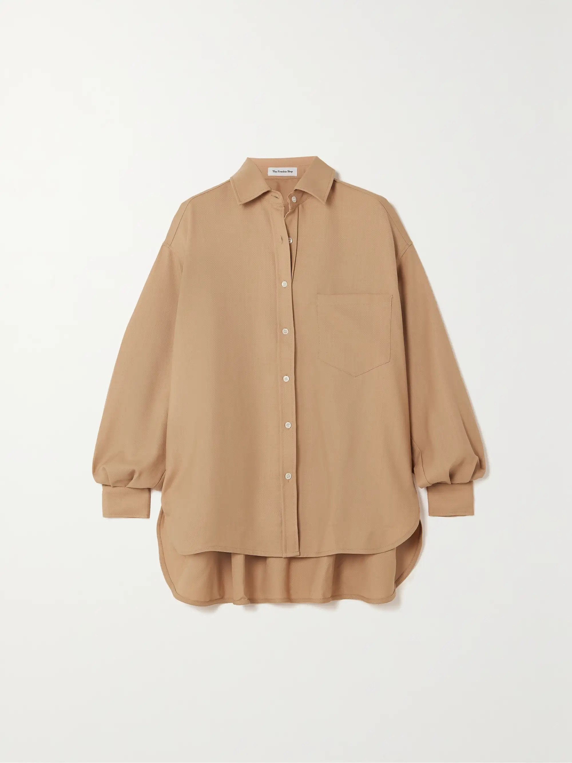 Georgia oversized twill shirt | NET-A-PORTER (UK & EU)