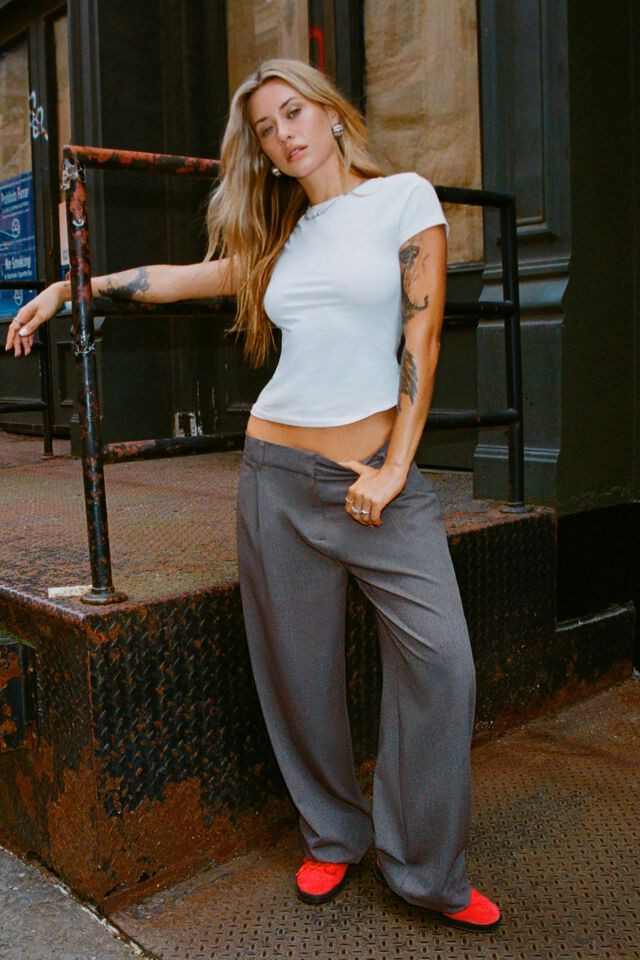 Low Rise Relaxed Trousers | Garage Clothing