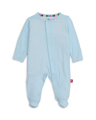 Boys' Pin Dot Footie - Baby | Bloomingdale's (US)