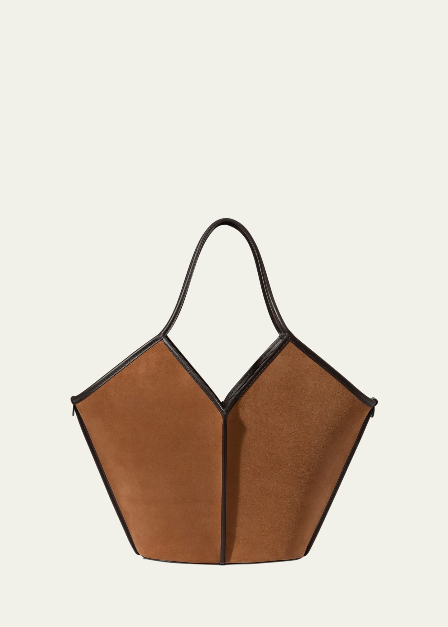 HEREU Calella Suede and Leather Tote Bag | Bergdorf Goodman