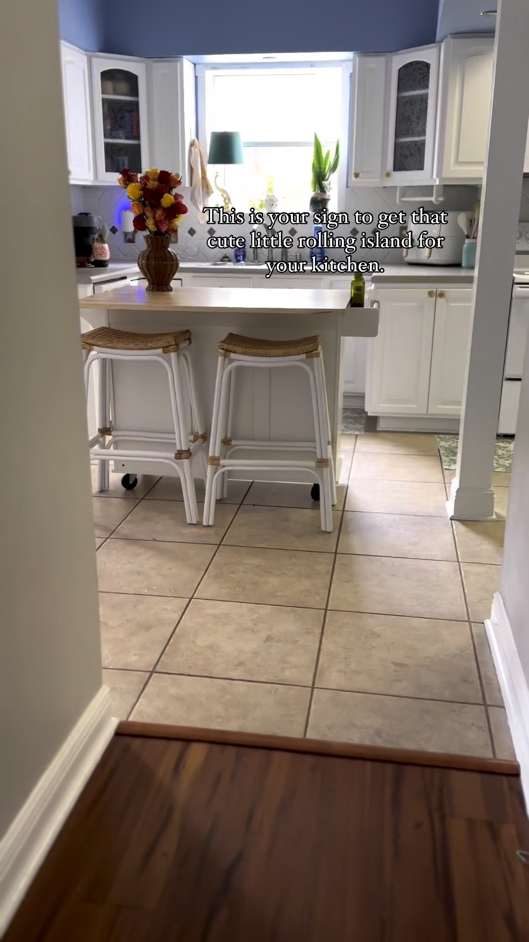 Love having this rolling island in the kitchen! We needed the extra countertop space and the storage is great. My husband put it together in a little over an hour by himself and said it was easy too.


 2025 Home Trends, kitchen furniture, home decor 

#LTKWatchNow #LTKFamily #LTKHome