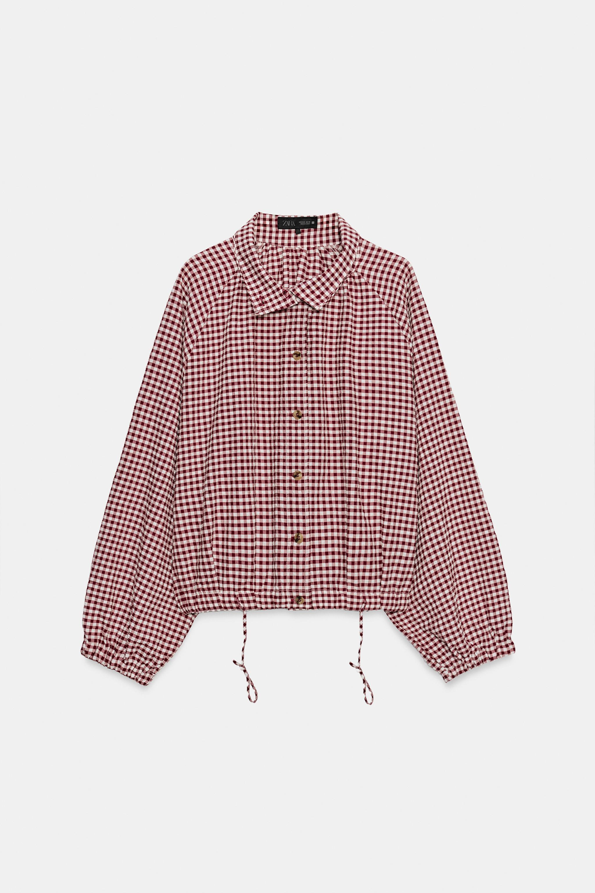 Ecru / Maroon | Zara UK