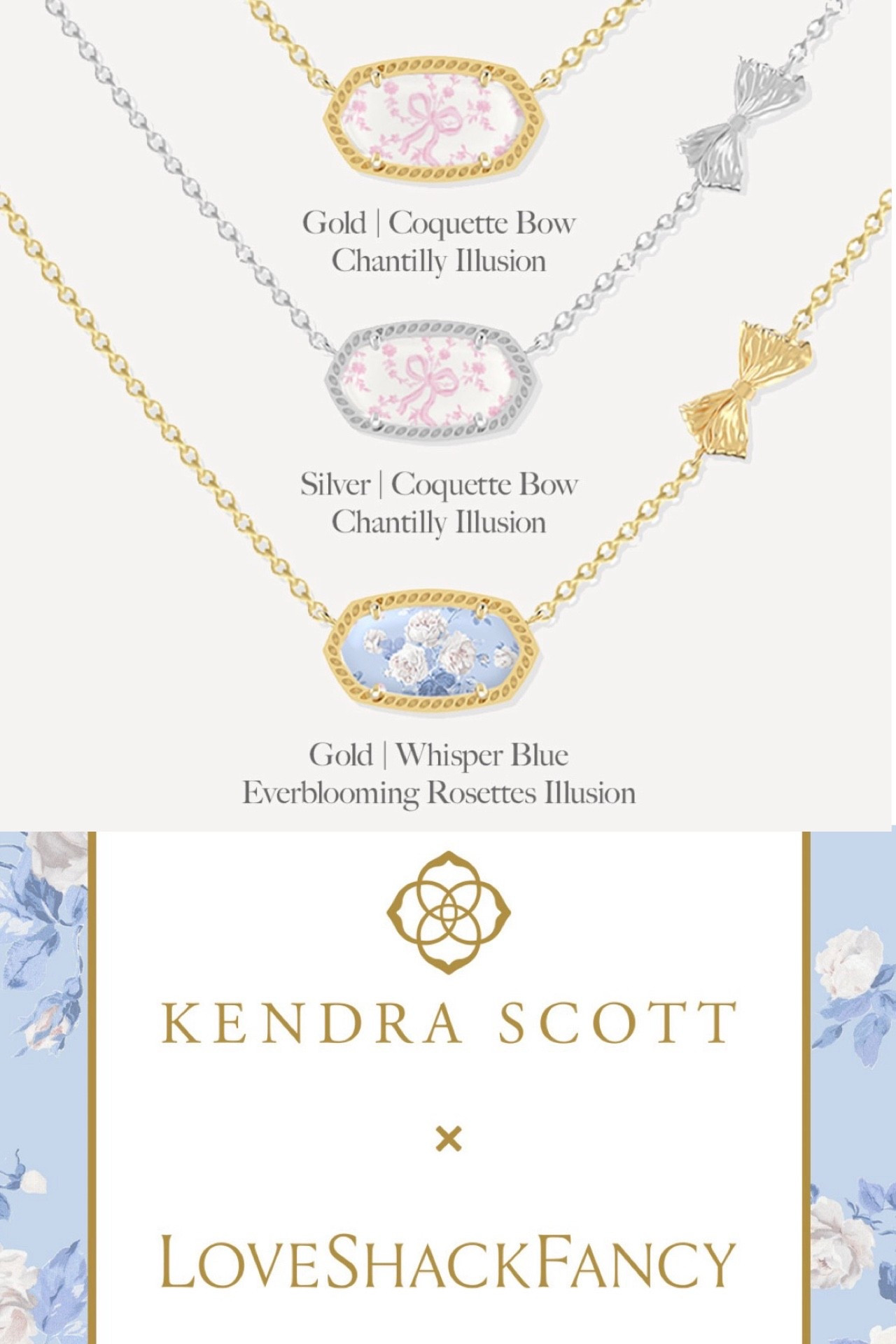 Kendra Scott’s one time pre-order of their Love Shack Fancy Collab is now available! This is expected to sell through quickly today, so if any of the pieces catch your eye (these are just a few of the necklaces!), don’t wait because they will be gone in a flash! 🎀

#LTKBeauty #LTKootd