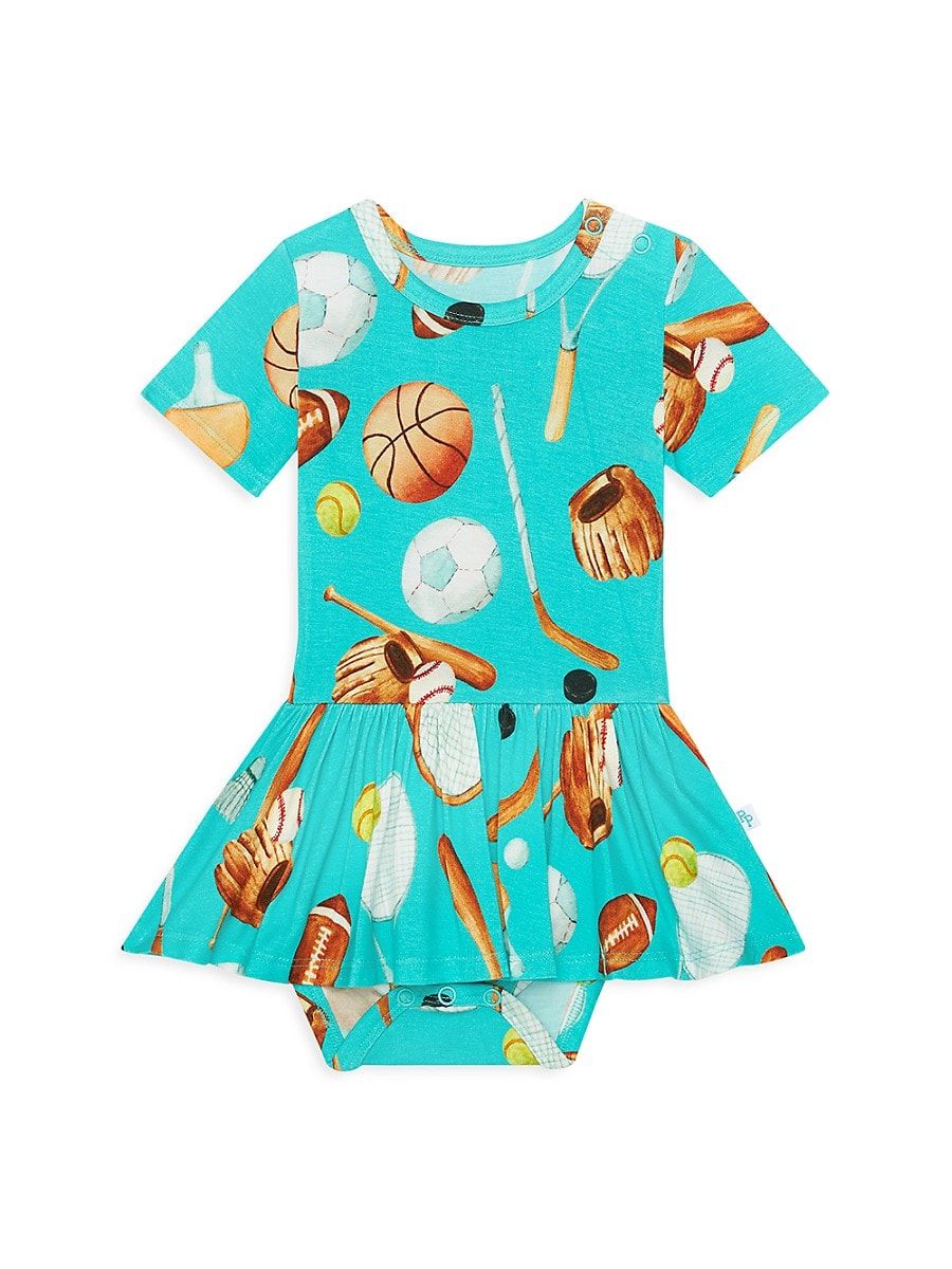 Posh Peanut Baby Girl's & Little Girl's Sports Day Bodysuit - Turquoise - Size 18-24 Months | Saks Fifth Avenue OFF 5TH