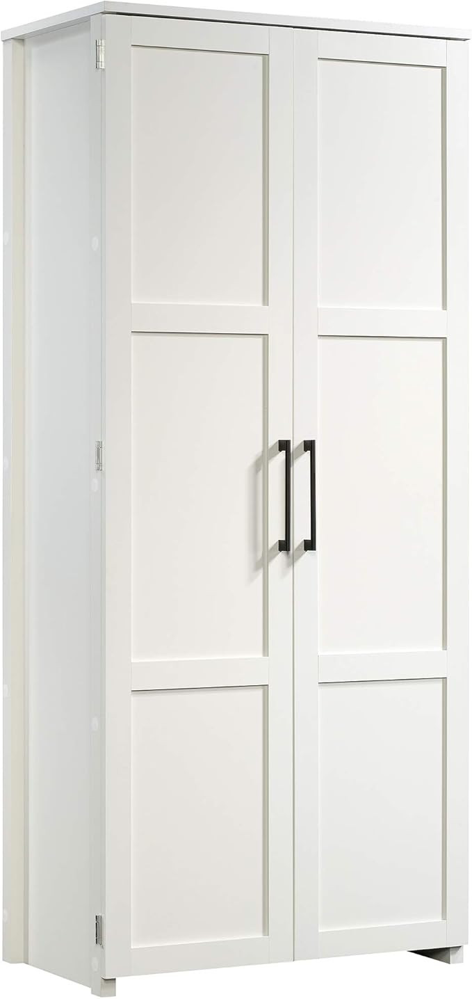 Sauder HomePlus Storage Cabinet, L: 30.71" x W: 17.21" x H: 68.82", White Finish | Amazon (CA)
