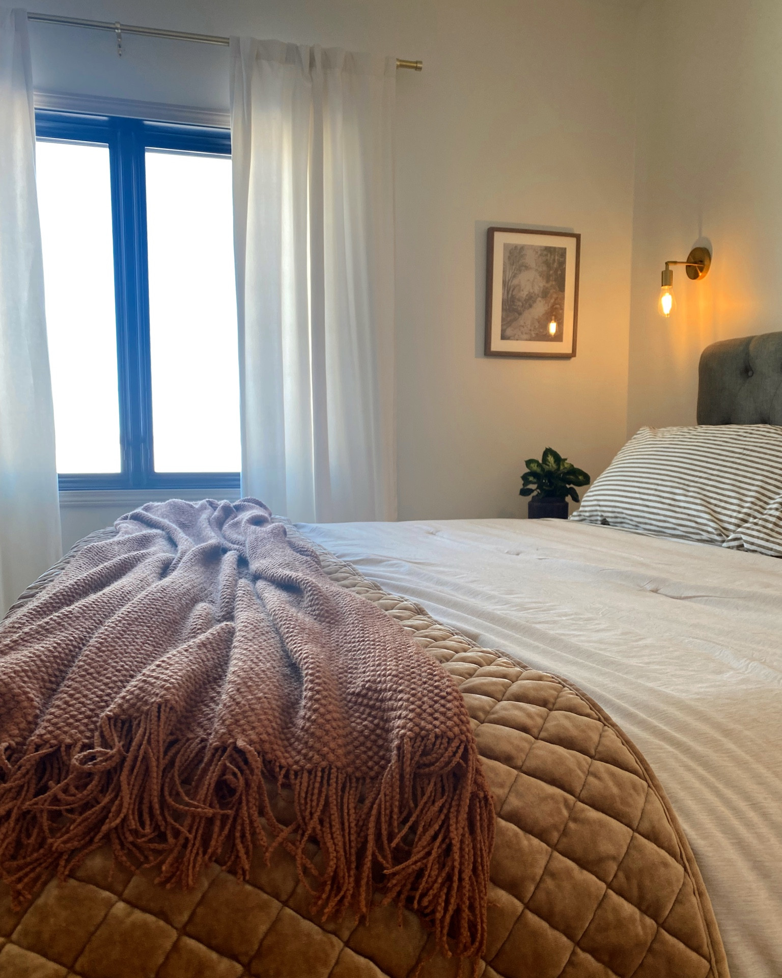 The perfect lightweight knit throw from Amazon!  

#LTKhome #LTKunder50